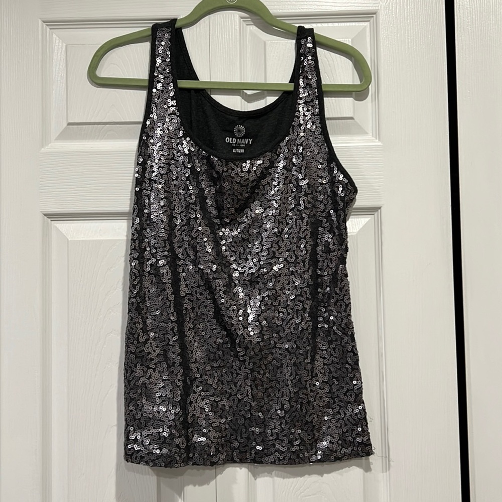 Sequin tank top Old Navy